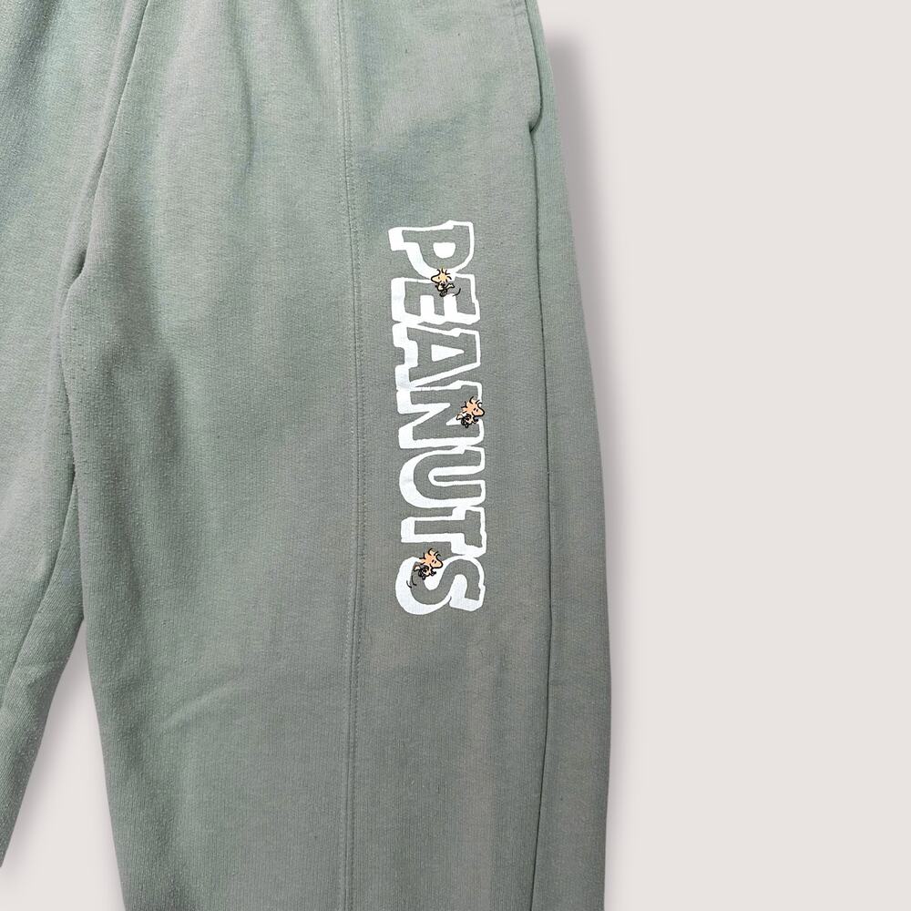 Peanuts Snoopy Sage Green Women’s Sweatpants - Size Small - Picture 3 of 5